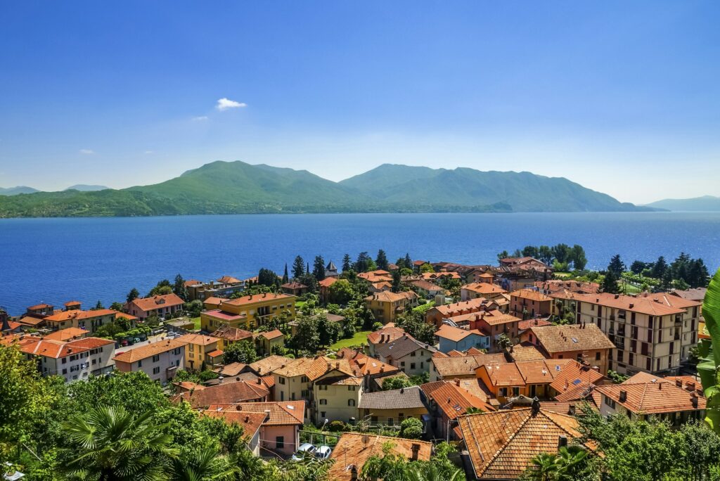 Switzerland, Ticino, Lago Maggiore, Cannobio